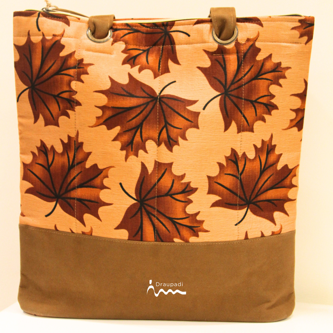 Maple Leaves Handcrafted Bag