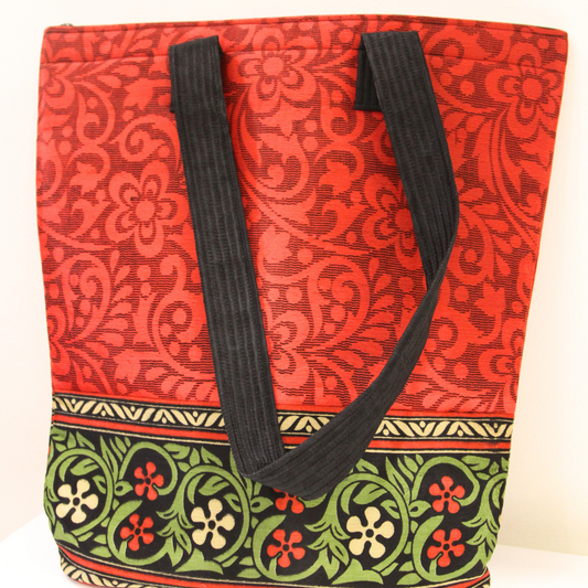 Scarlet Leaf Handcrafted Bag