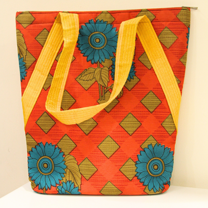 Sunset Bloom Handcrafted Bag