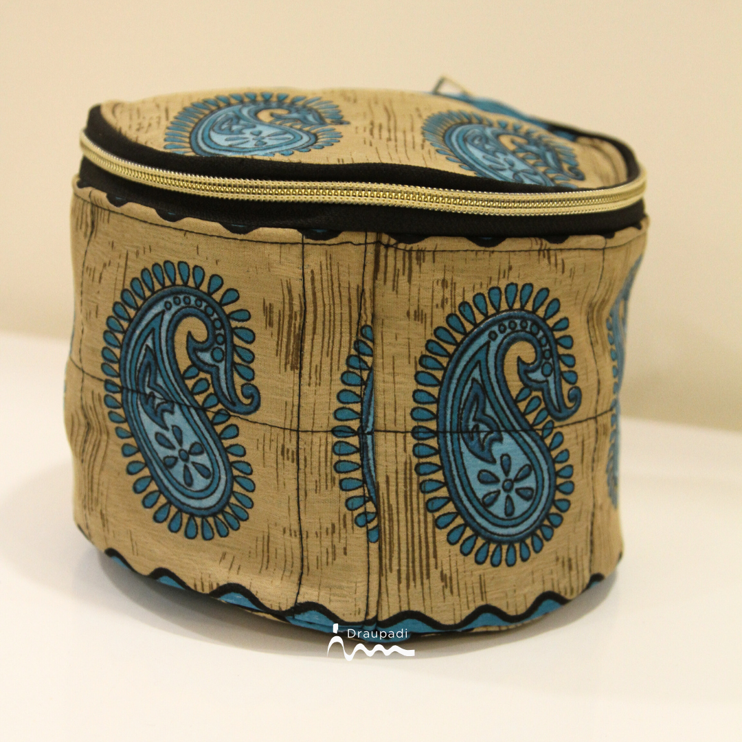 Blue Paisley Jewellery Box