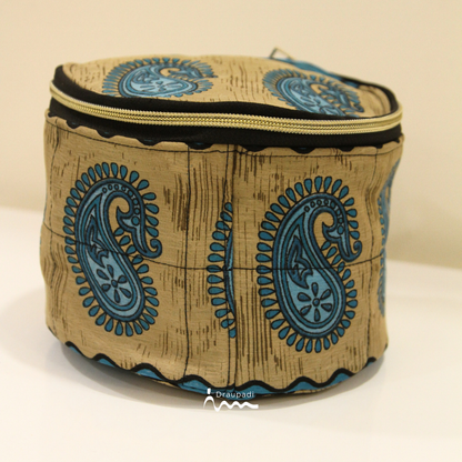 Blue Paisley Jewellery Box