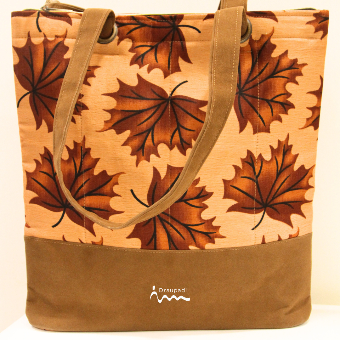 Maple Leaves Handcrafted Bag