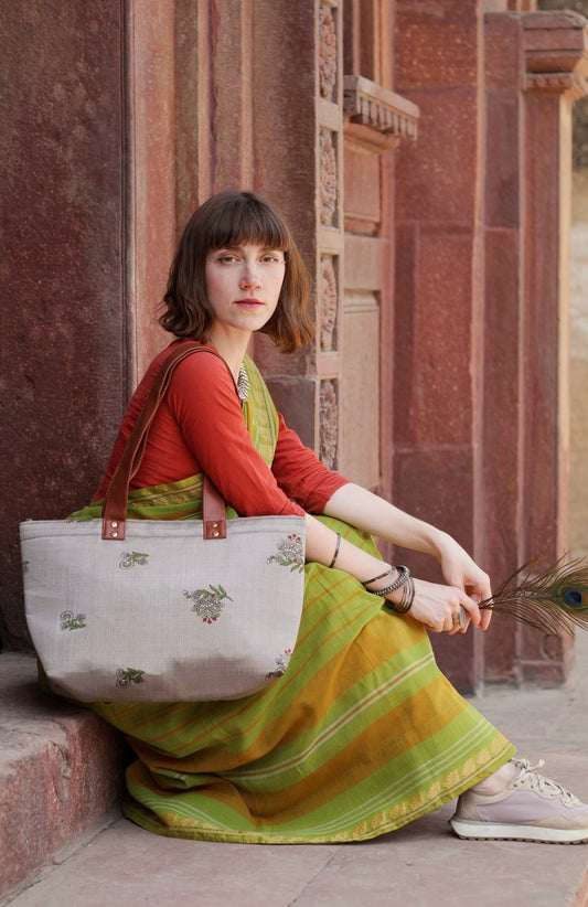 Earthy Elegance Handcrafted Bag